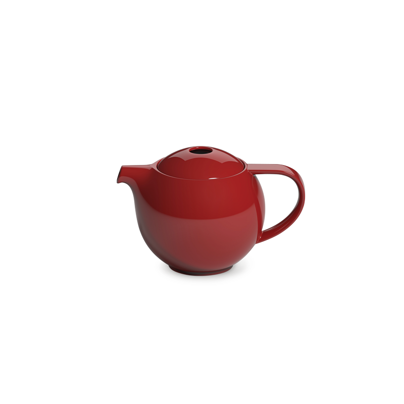 אדום - קנקן תה עם בית חליטה 400 מ"ל מקולקציית לוברמיקס פרו תה - Loveramics Pro Tea