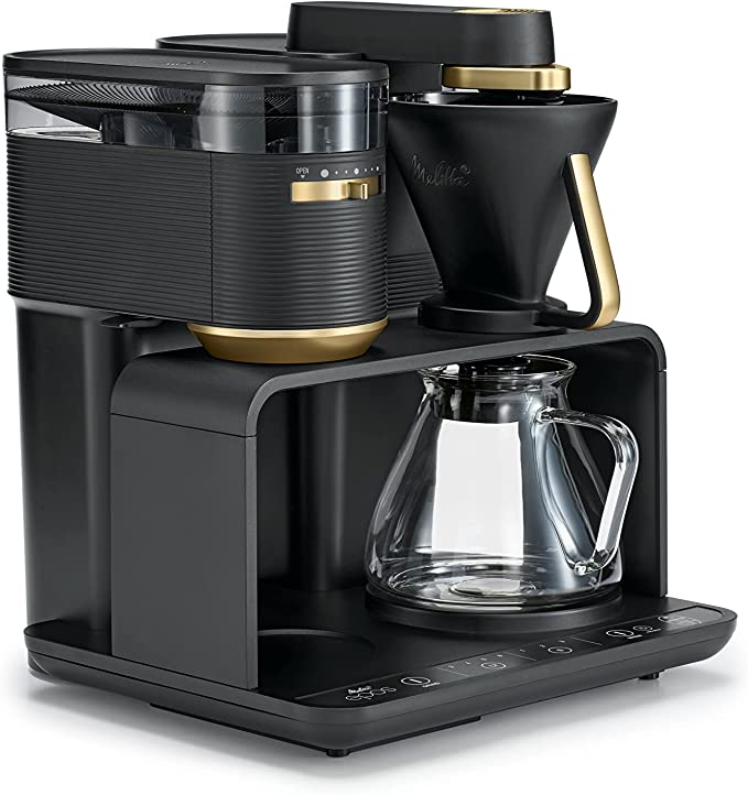 מכונת קפה פילטר אפוס מליטה - צבע שחור-זהב - Melitta EPOS Black-Gold