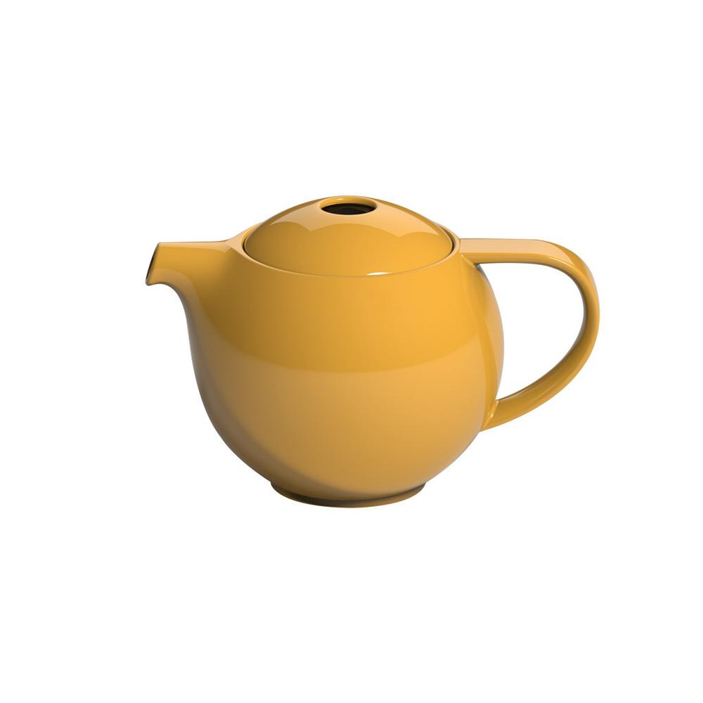 דוגמה שלקנקן צהוב - קנקן תה עם בית חליטה 900 מ"ל מקולקציית לוברמיקס פרו תה - Loveramics Pro Tea