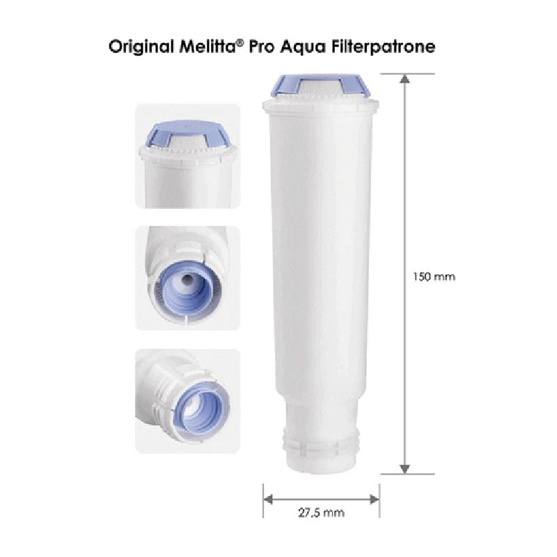 סכמה - מסנן מים מליטה פרו אקווה קלאריס - Melitta Pro Aqua Claris Water Filter