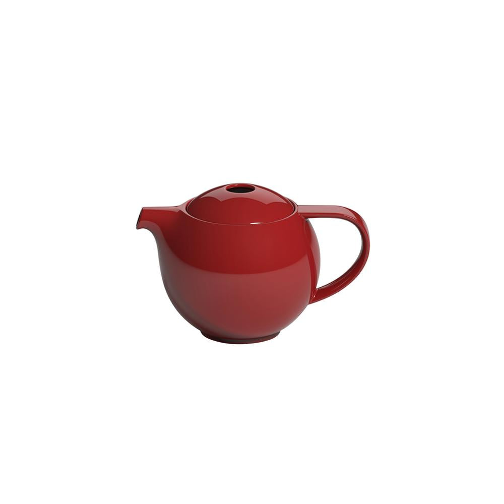 קנקן אדום - קנקן תה עם בית חליטה 400 מ"ל מקולקציית לוברמיקס פרו תה - Loveramics Pro Tea