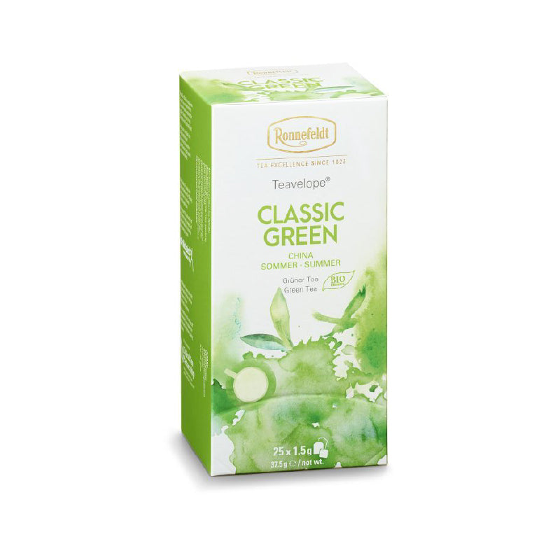 מארז 25 תיונים - רונפלדט תה ירוק קלאסי - Ronnefeldt Classic Green