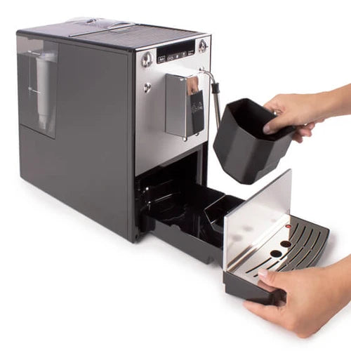 מכונת קפה אוטומטית מליטה סולו כסופה - Melitta Caffeo Solo & Milk Coffee Machine - Solo Silver