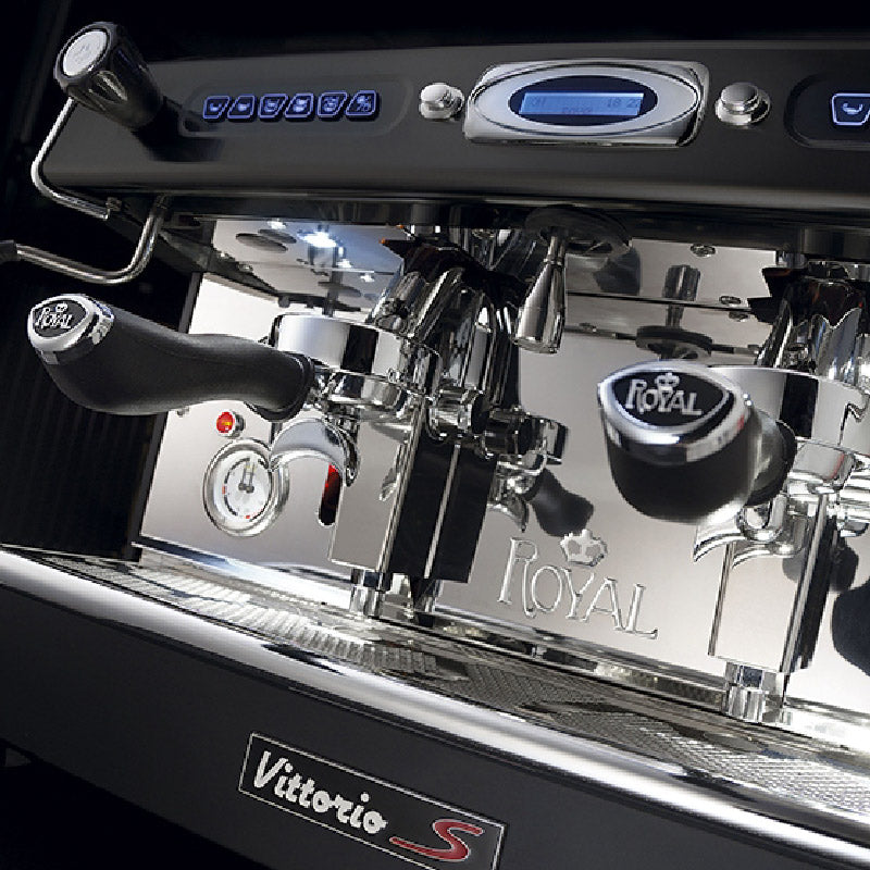   מכונת קפה מקצועית - ראש אחד - מקרוב - Vittorio S by B.F.C