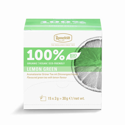 מארז 15 תיונים - למון גרין אורגני - Ronnefeldt Lemon Green