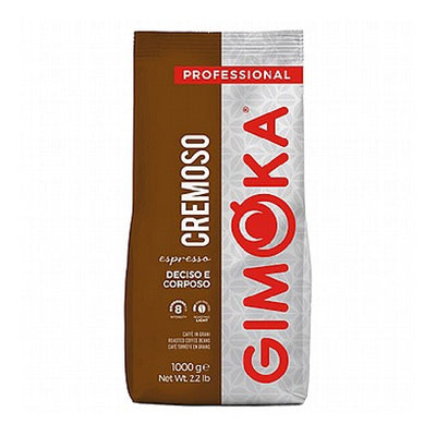 1 ק״ג פולי קפה ג'ימוקה קרמוסו - Gimoka Cremoso