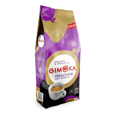 0.5 ק״ג פולי קפה ג'ימוקה ולוטטו - Gimoka Vellutato 100% Arabica