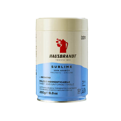 250 גר' קפה טחון למקינטה, פילטר ופרנץ׳ פרס - האוסברנדט סאבליים - Hausbrandt Sublime