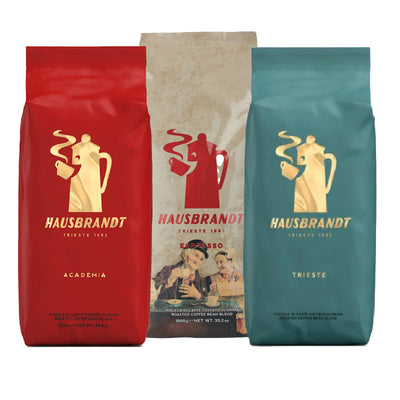 3 ק״ג פולי קפה האוסברנדט - מיקס בתי קפה - Hausbrandt Coffee Shop Mix