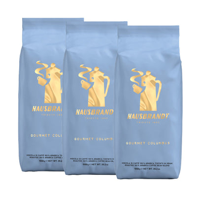 3 ק״ג פולי קפה האוסברנדט גורמה קולומבוס - Hausbrandt Gourmet Columbus