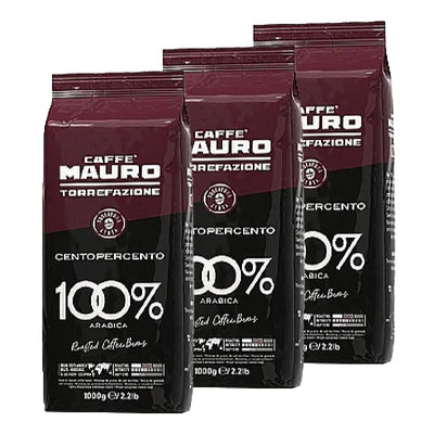 3 ק״ג פולי קפה מאורו סנטופרסנטו - Caffè Mauro Centopercento