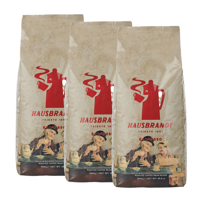3 ק״ג פולי קפה האוסברנדט אספרסו - Hausbrandt Espresso