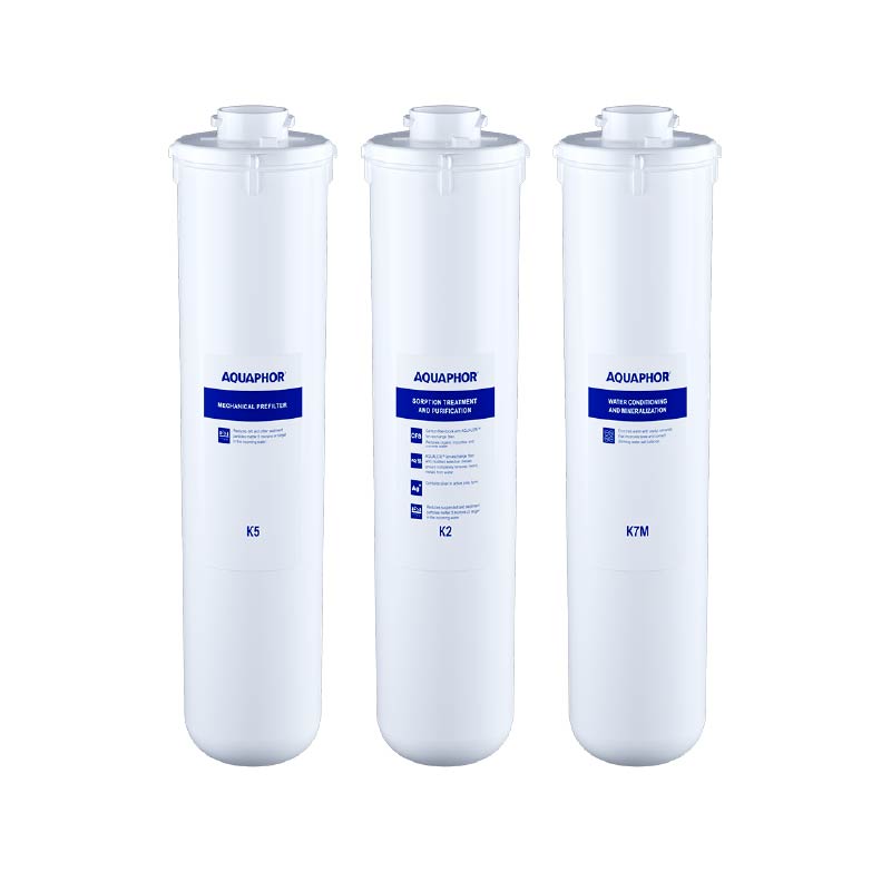 סט סננים למערכת אוסמוזה הפוכה ‎ RO-101S(לא כולל ממברנה) אקוופור - AQUAPHOR