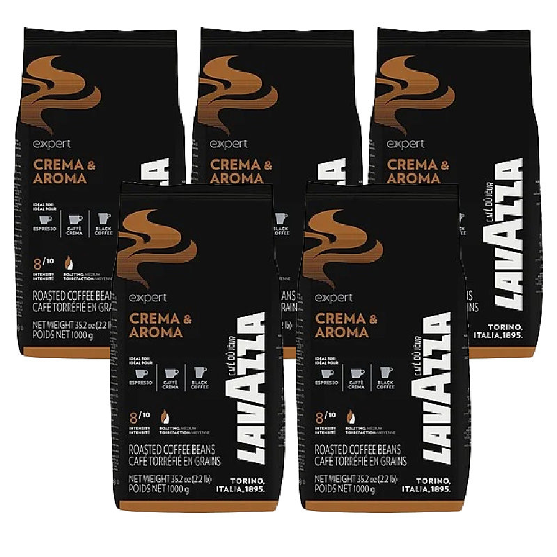 5 ק״ג פולי קפה לוואצה אקספרט קרמה וארומה - Lavazza Expert Crema & Aroma