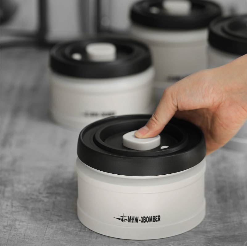 קופסת איחסון קפה עם וואקום - MHW-3BOMBER Vacuum Storage Canister