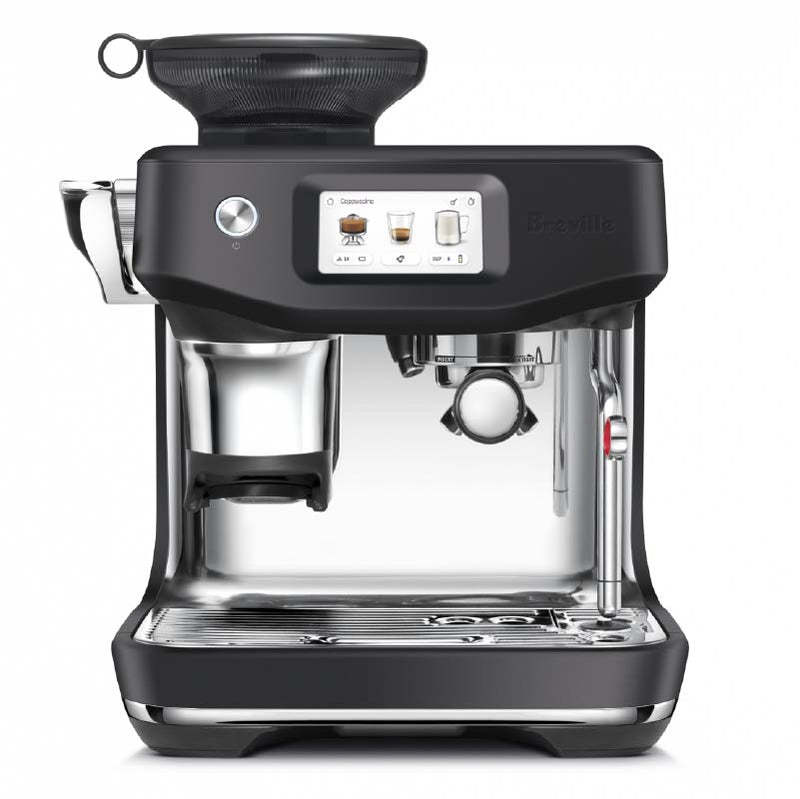 מכונת קפה טוחנת ברוויל בריסטה טאץ' שחור - Breville (Sage) Barista Touch Black BES881BTR