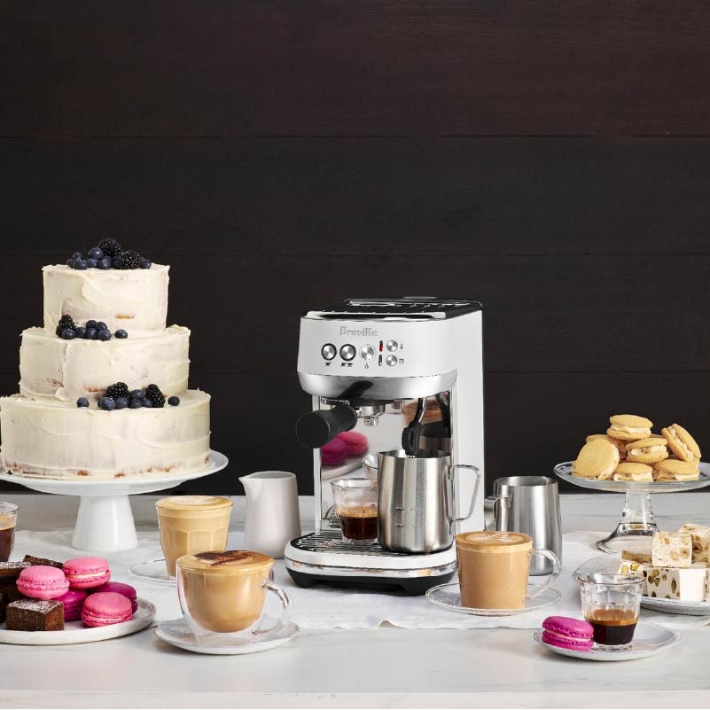 מכונת קפה ברוויל במבינו פלוס נירוסטה - Breville (Sage) Bambino Plus Steel BES500BSS