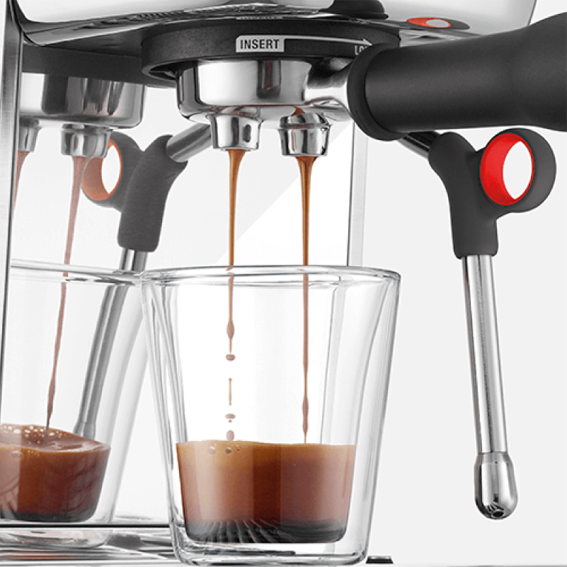 מכונת קפה ברוויל במבינו פלוס שחור - Breville Bambino Plus Black BES500BTR