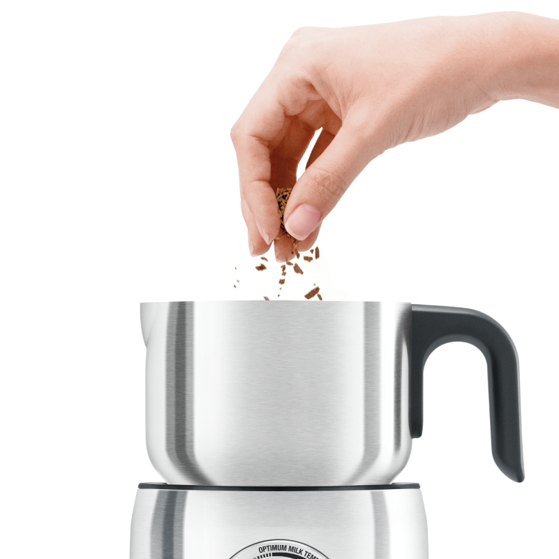 מקציף חלב ברוויל נירוסטה the Milk Cafe™ - Breville Milk Frother BMF600BSS