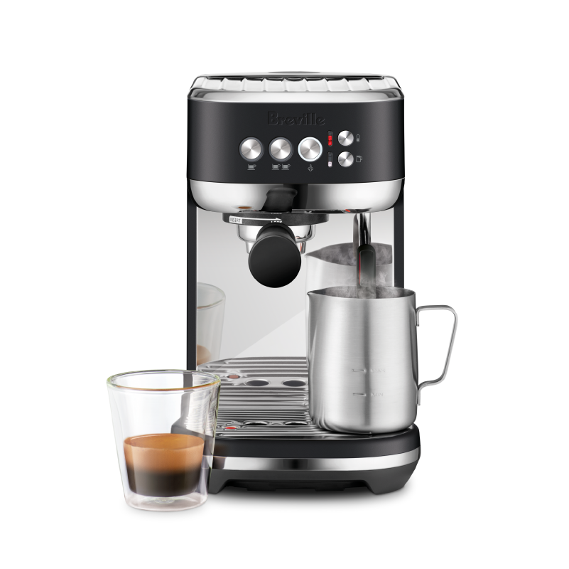 מכונת קפה ברוויל במבינו פלוס שחור - Breville Bambino Plus Black BES500BTR