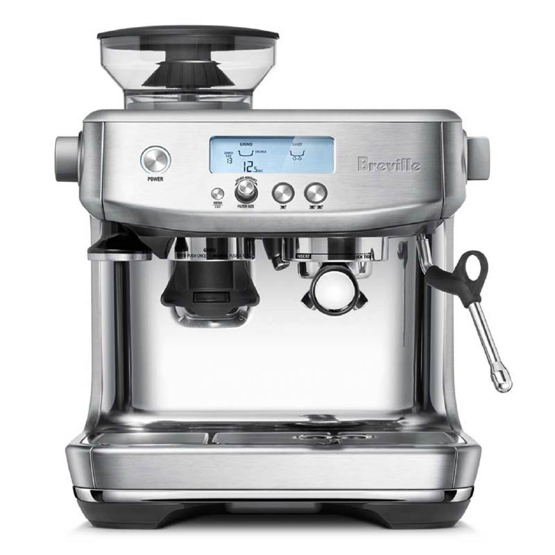 מכונת קפה טוחנת ברוויל בריסטה פרו - Breville (Sage) Barista PRO Silver BES878BSS