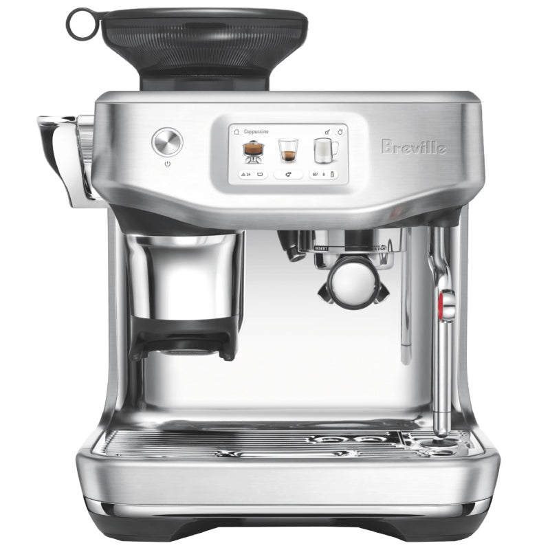 מכונת קפה טוחנת ברוויל בריסטה טאץ' - Breville (Sage) Barista Touch Silver BES881BSS