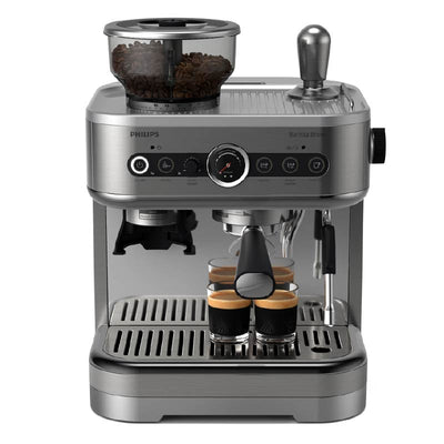 מכונת קפה טוחנת פיליפס בריסטה ברו דואל כסוף - Philips Barista Brew Dual Silver PSA3228/01