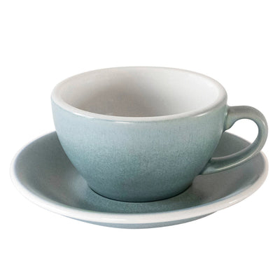 ספל קפוצ'ינו 250 מ״ל עם/ללא צלוחית מקולקציית אג - צבעים חדשים בהשראת הטבע - Loveramics Egg