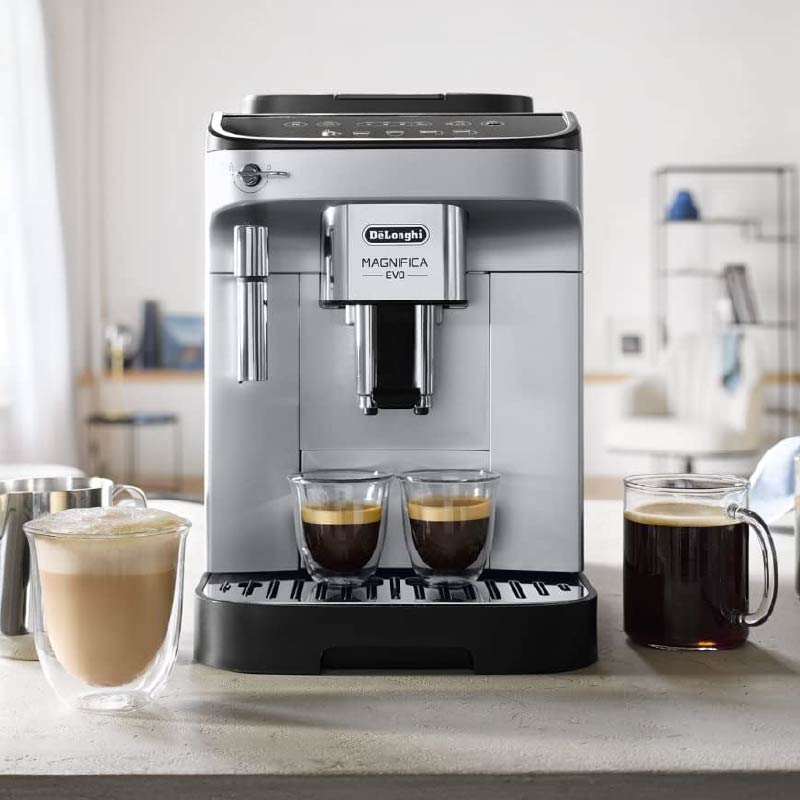 מכונת אספרסו אוטומטית דלונגי בצבע כסוף שחור - Delonghi ECAM 292.33.SB –  Creama+