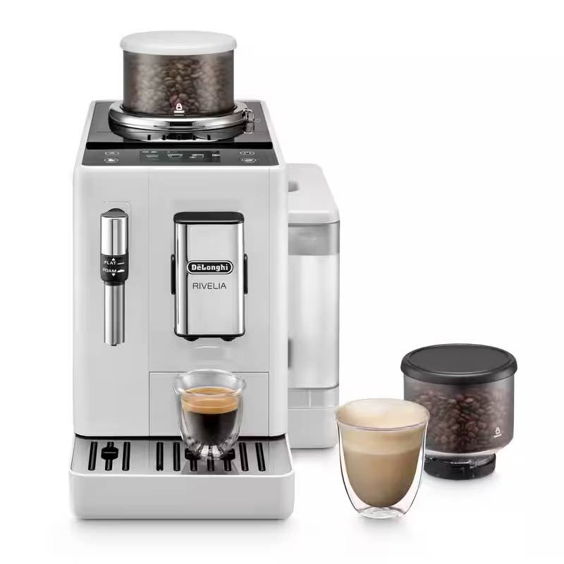מכונת אספרסו אוטומטית דלונגי - Delonghi Rivelia White EXAM 440.35.W