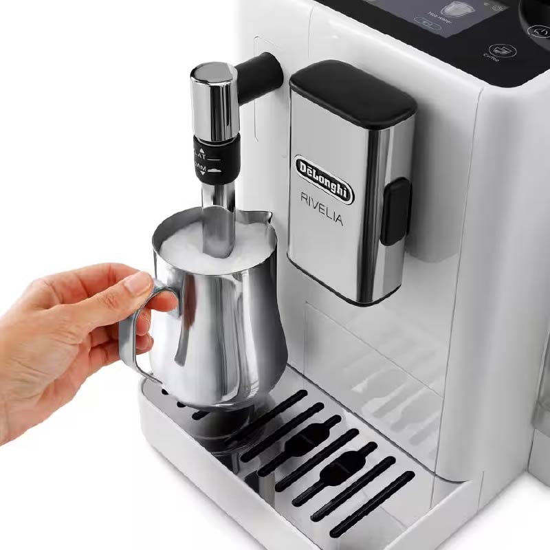 מכונת אספרסו אוטומטית דלונגי - Delonghi Rivelia White EXAM 440.35.W