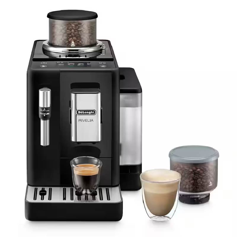מכונת אספרסו אוטומטית דלונגי - Delonghi Rivelia Onyx Black EXAM 440.35.B