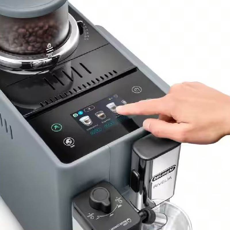 מכונת אספרסו אוטומטית דלונגי בצבע אפור - Delonghi Rivelia EXAM 440.55.G