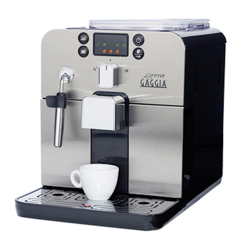 מכונת קפה גאג'יה בררה בצבע כסוף-שחור - Gaggia Brera Black