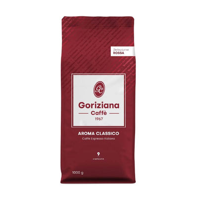 1 ק״ג פולי קפה גוריציאנה רוסה - Goriziana Caffè Rossa