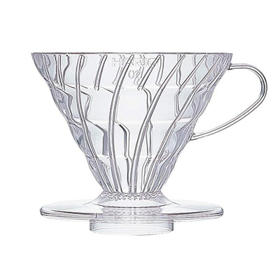 הריו דריפר פלסטיק להכנת 1-4 כוסות - Hario V60 Plastic Dripper 02