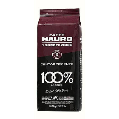 1 ק״ג פולי קפה מאורו סנטופרסנטו - Caffè Mauro Centopercento
