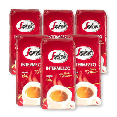 6 ק"ג פולי קפה סגפרדו אינטרמצו - Segafredo Intermezzo