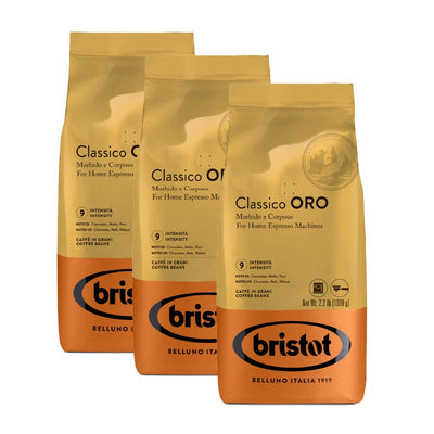 3 ק״ג פולי קפה בריסטוט קלאסיקו אורו - Bristot Classico Oro