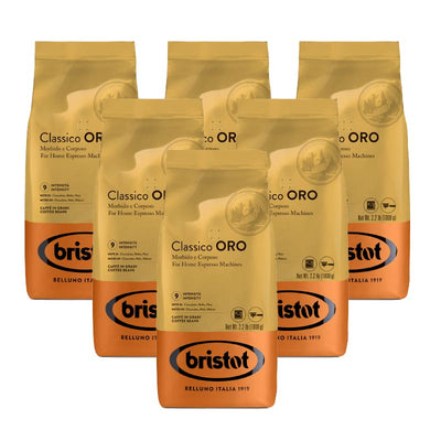 6 ק״ג פולי קפה בריסטוט קלאסיקו אורו - Bristot Classico Oro