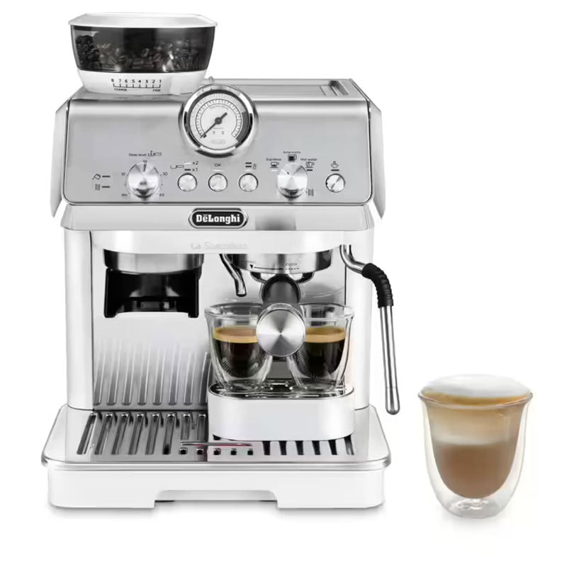 מכונת אספרסו חצי אוטומטית דלונגי בצבע לבן - Delonghi La Specialista Arte EC 9155.W
