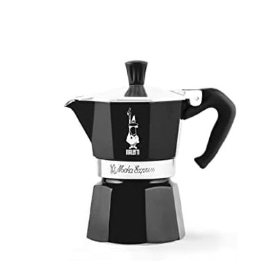 מקינטה ל-3 כוסות בצבע שחור - Bialetti Moka Express 3 black