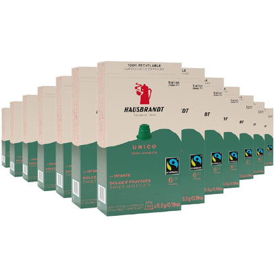 300 קפסולות קפה תואמות נספרסו - האוסברנדט יוניקו - Hausbrandt Unico