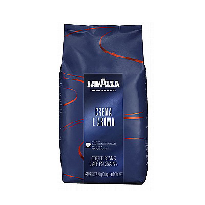 1 ק"ג פולי קפה לוואצה קרמה א ארומה - Lavazza Crema e Aroma