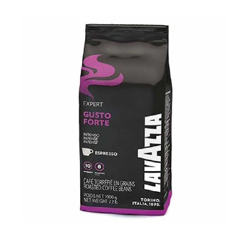 1 ק"ג פולי קפה לוואצה גוסטו פורטה - Lavazza Gusto Forte