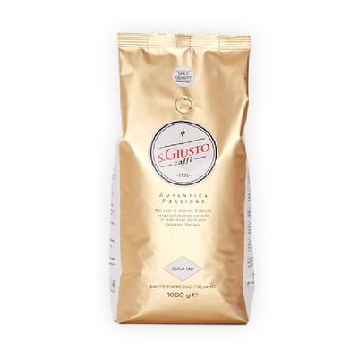 1 ק"ג פולי קפה גוריציאנה סאן גוסטו דולצ'ה בר - Goriziana Caffè San Giusto Dolce Bar