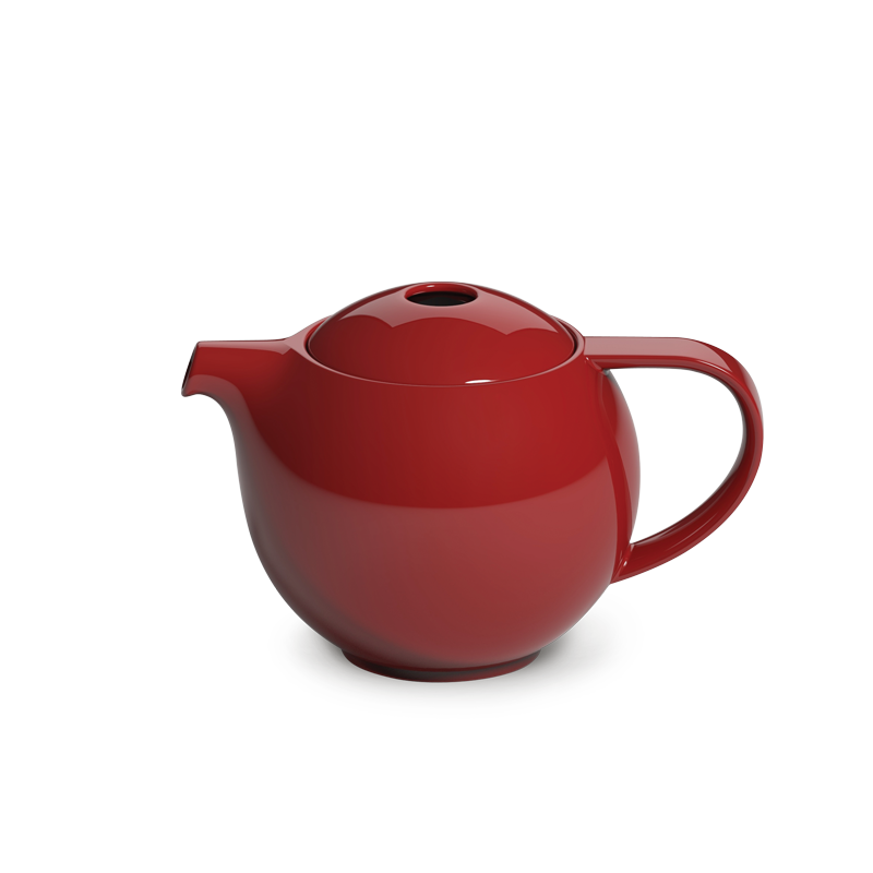 אדום - קנקן תה עם בית חליטה 900 מ"ל מקולקציית לוברמיקס פרו תה - Loveramics Pro Tea