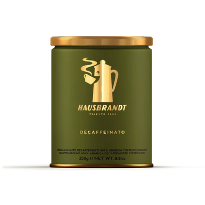 250 גר' קפה טחון לאספרסו - האוסברנדט נטול קפאין  - Hausbrandt Decaffeinato
