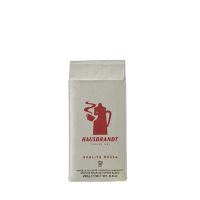 250 גר' קפה טחון בוואקום (טחון למקינטה) - האוסברנדט קוואליטה רוסה - Qualita Rossa