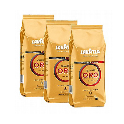 3 ק"ג פולי קפה לוואצה אורו - Lavazza Oro